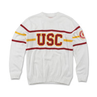 USC Trojans Men's American Needle Ivory McCallister Sweater